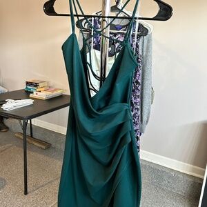 Emerald Green formal dress